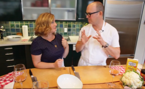 Cauliflower with lemon and Thai Chili Sauce on Home Skill-It with Lorin & Kiki