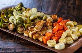 Winter Vegetable Salad with Champagne Vinaigrette